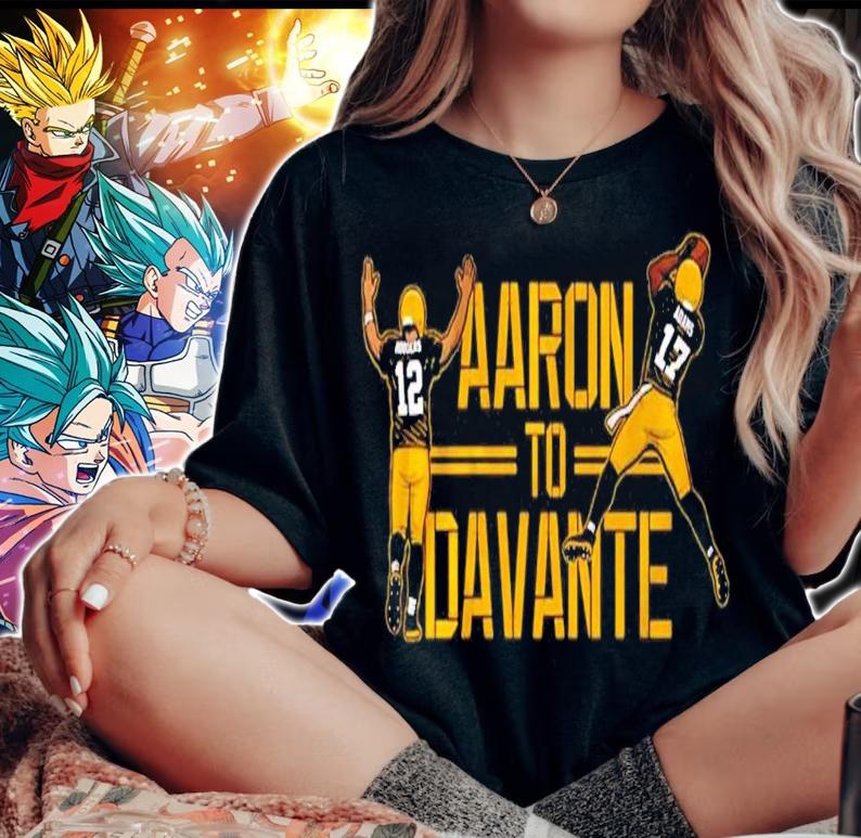Aaron Rodgers to Davante Adams shirt woman shirt