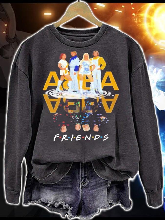 ABBA Friends reflection water mirror t-shirt sweatshirt