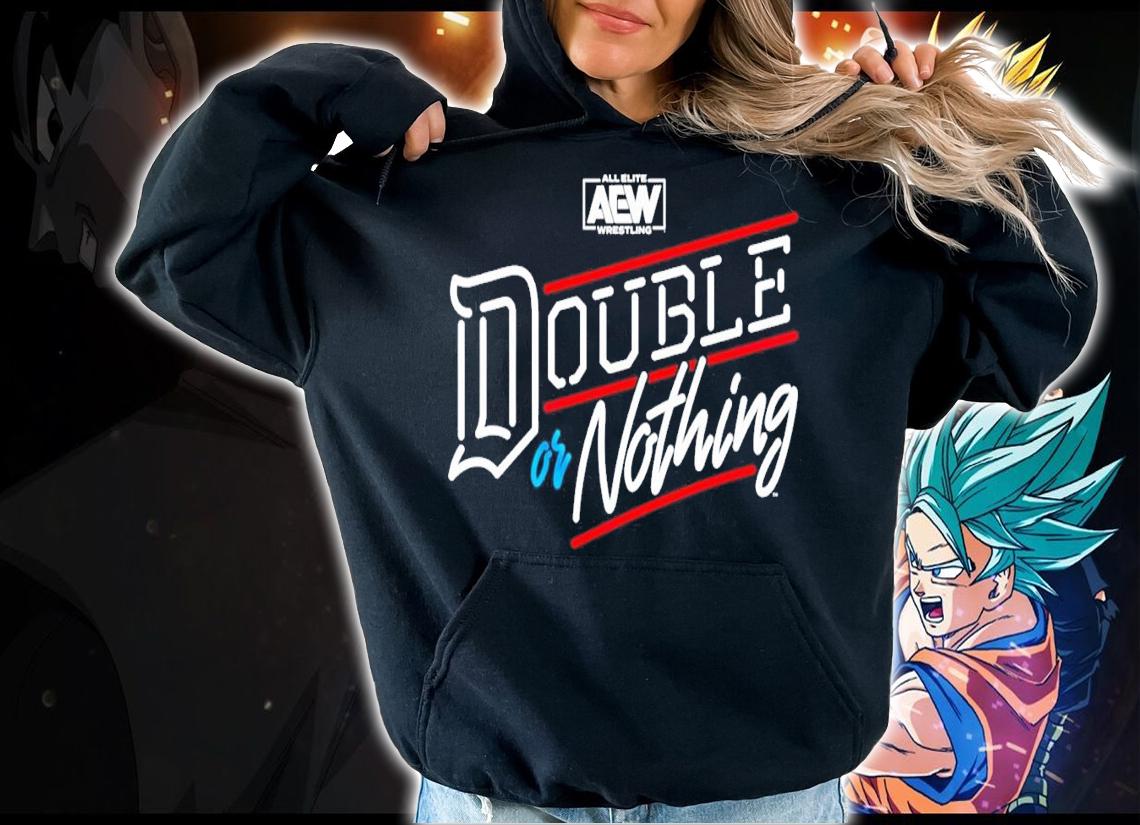 AEW Double or Nothing Logo shirt hoodie