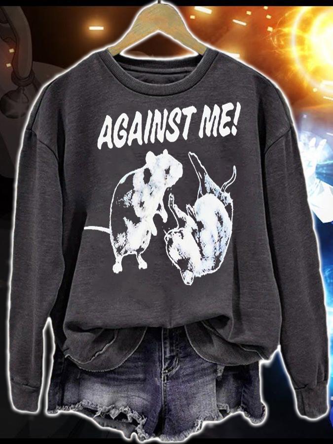 Against Me Rats T-shirt sweatshirt