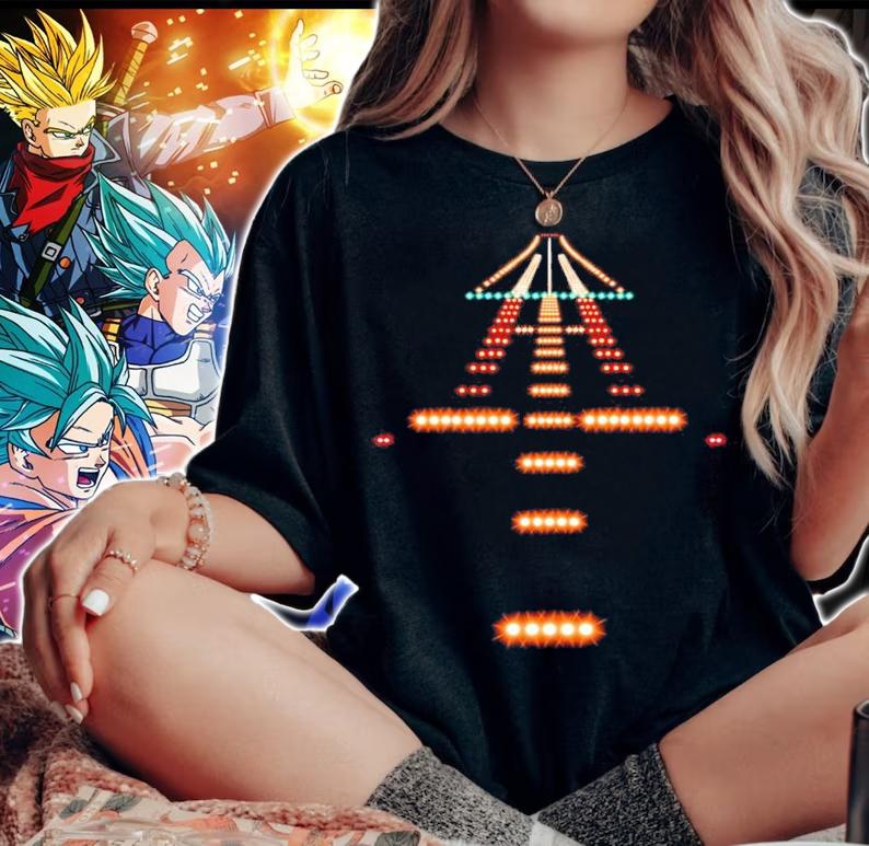 Airport Runway Night shirt woman shirt