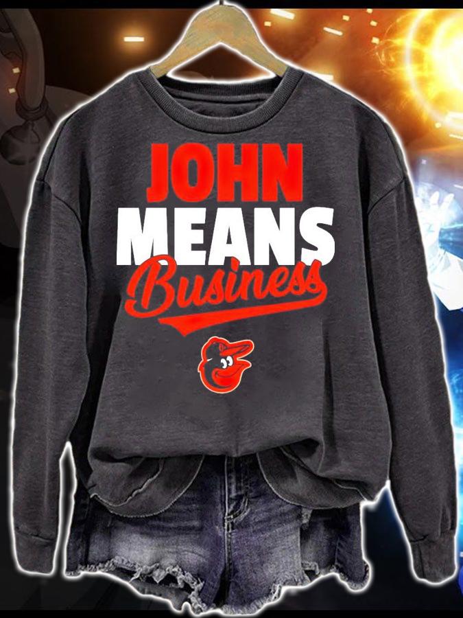 Official John Means Business shirt sweatshirt