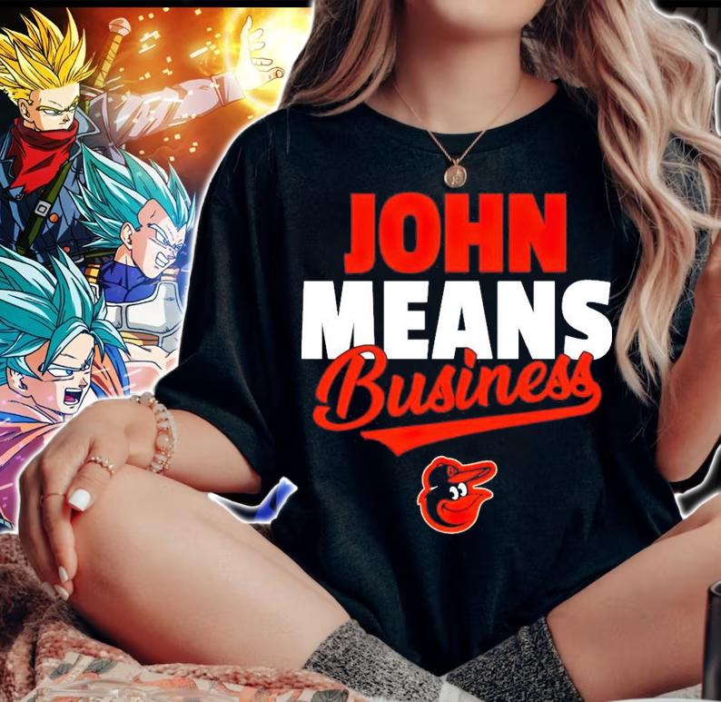 Official John Means Business shirt woman shirt