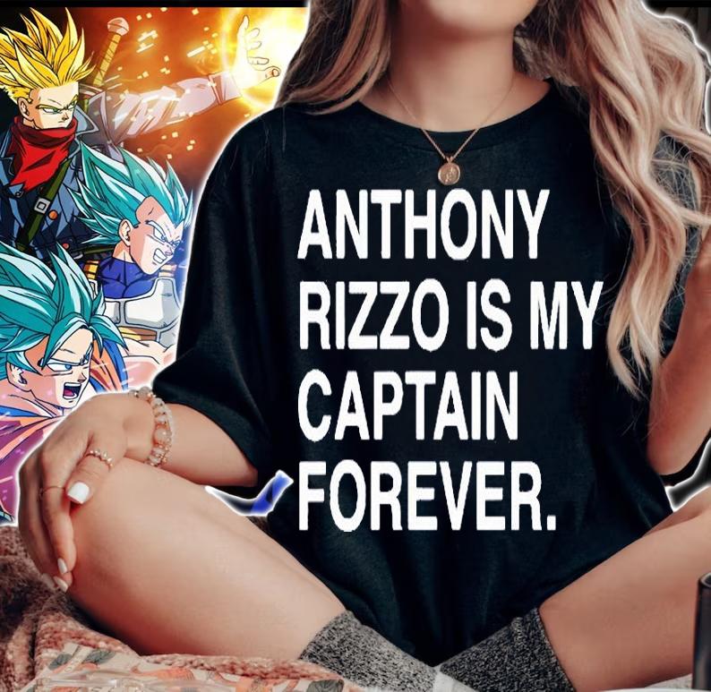 Anthony rizzo is my captain forever T-shirt woman shirt