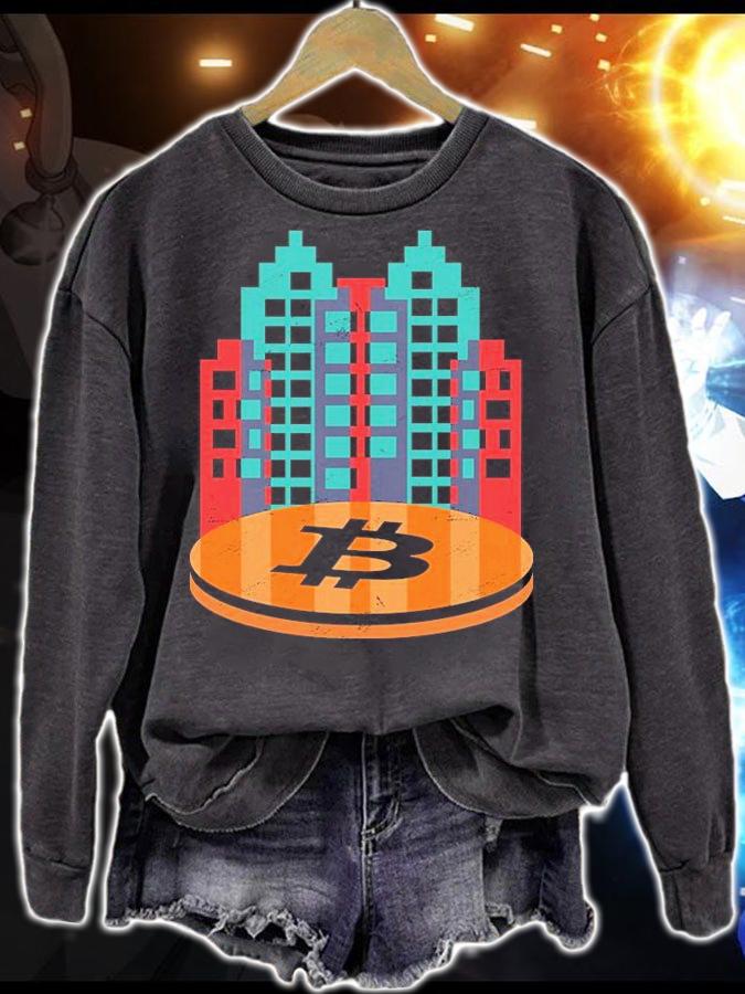 Bitcoin City shirt _ T-shirt AT Fashion LLC sweatshirt