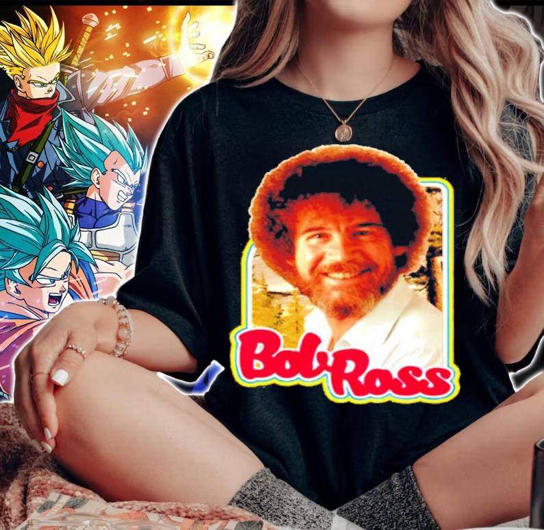Bob Ross shirt, sweater hoodie and tank top woman shirt