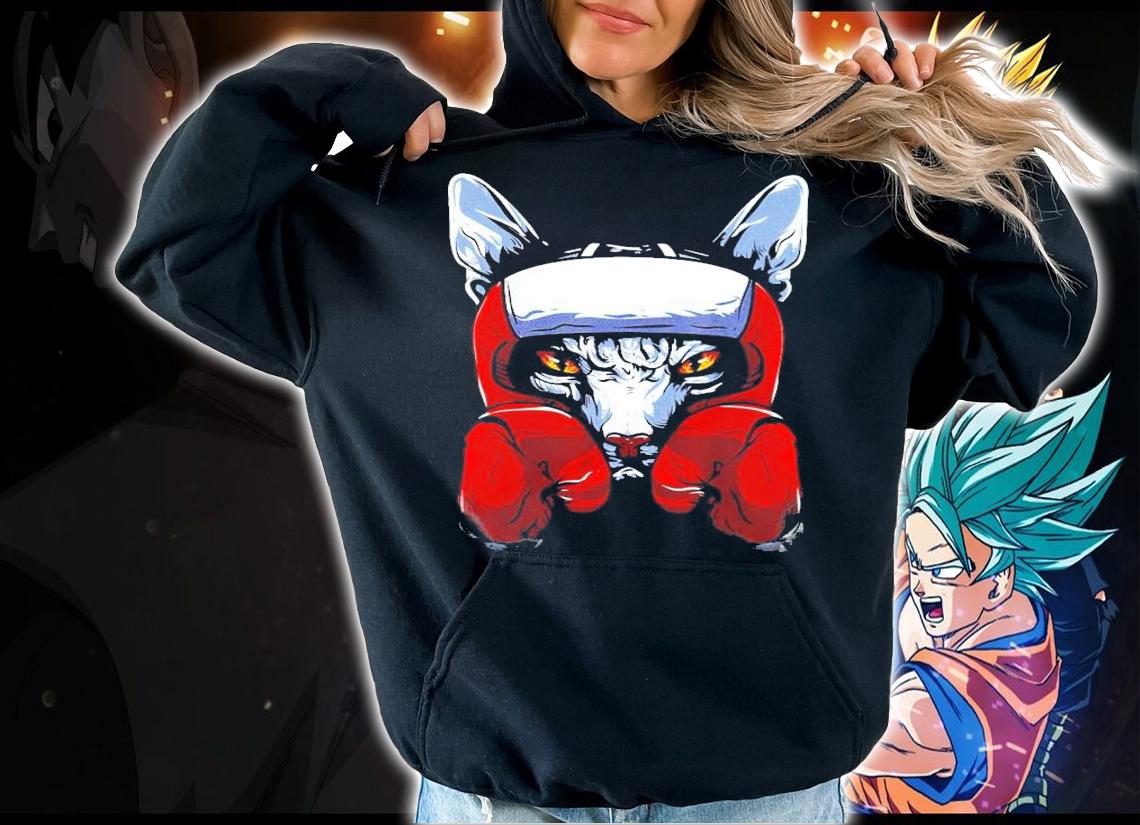 Boxing Sphynx Cat shirt hoodie