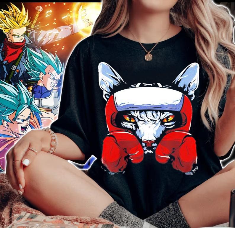 Boxing Sphynx Cat shirt woman shirt
