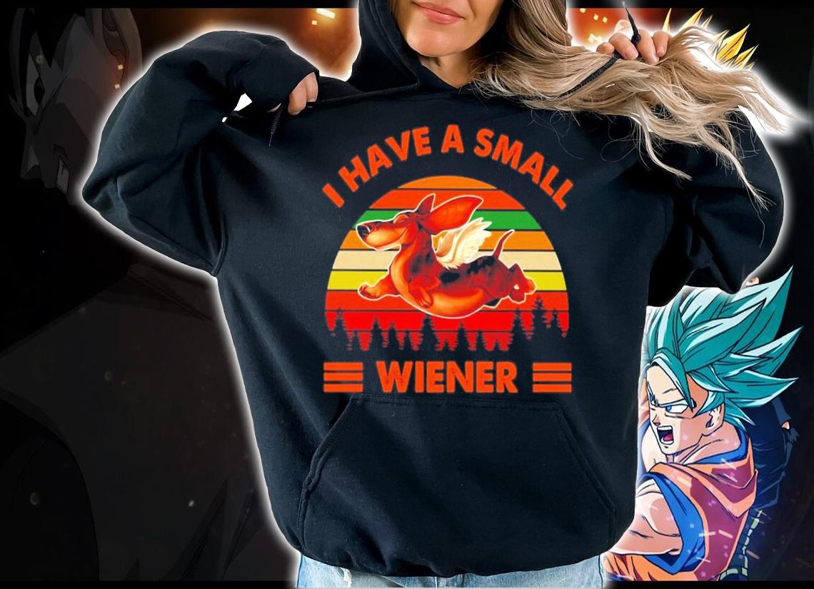 Dachshund I have a small wiener vintage shirt hoodie