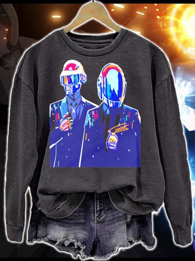 Daft Punk shirt sweatshirt