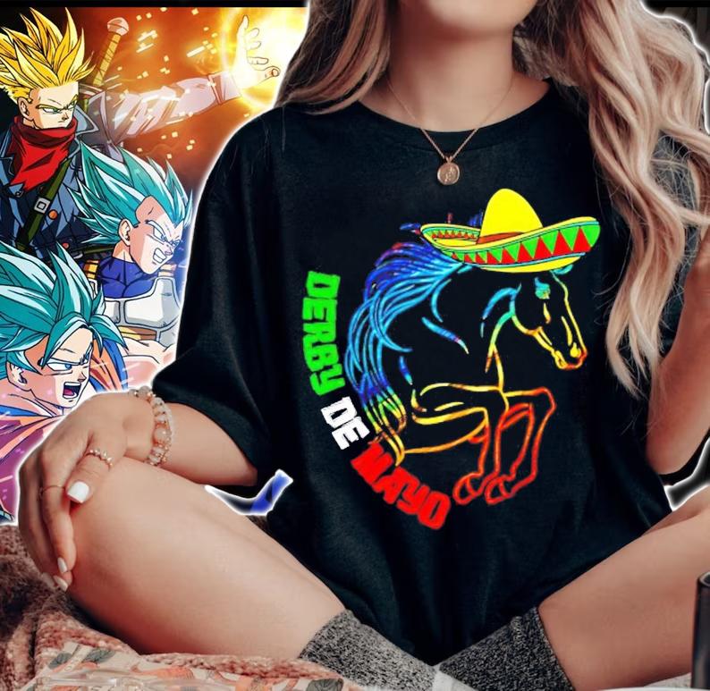 Derby de Mayo Kentucky Horse Race Mexico shirt woman shirt