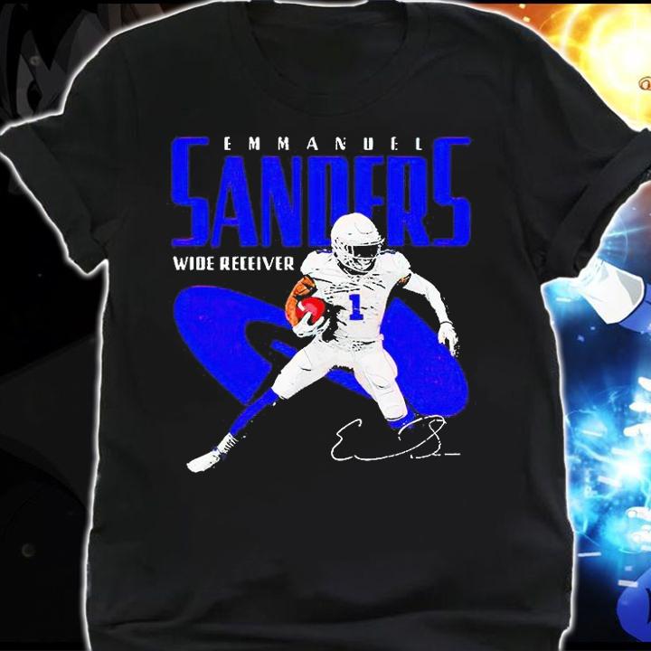 Emmanuel Sanders Wide Receiver Buffalo Football signature T-shirt shirt