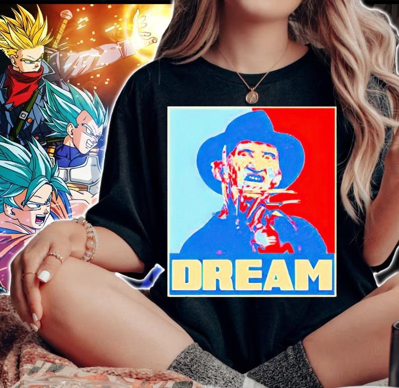 Freddy Krueger horror Halloween dream T-shirt woman shirt