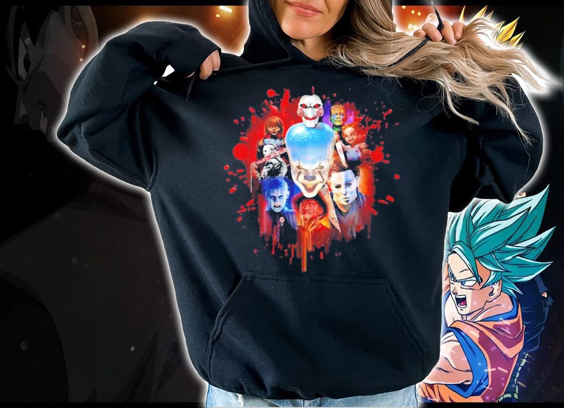 Horror Characters Halloween shirt hoodie