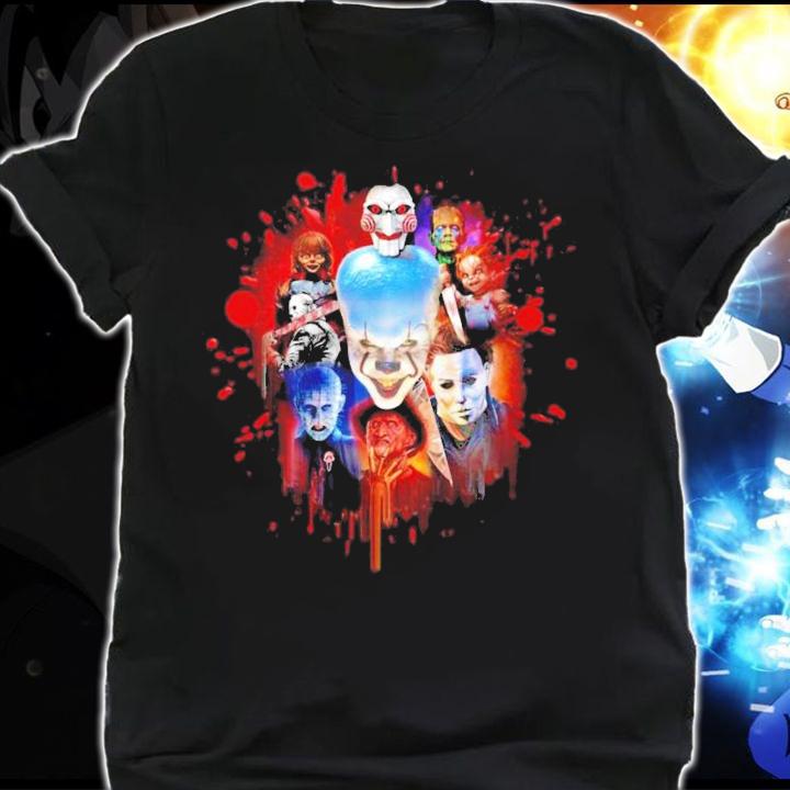 Horror Characters Halloween shirt shirt