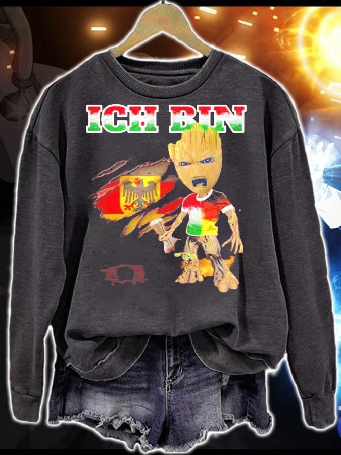 Ich Bin Groot Marvel shirt sweatshirt