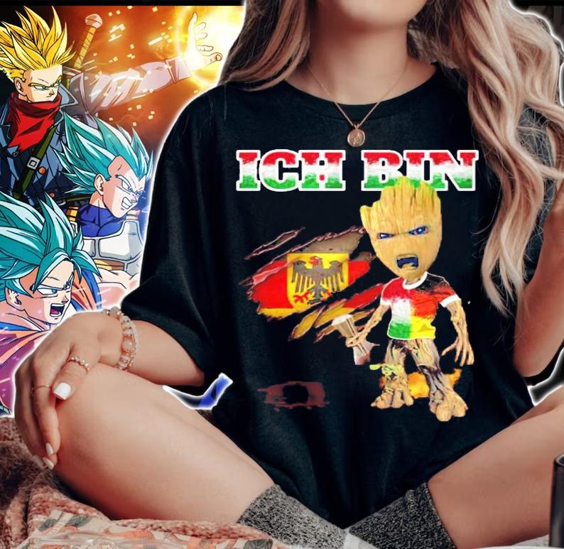 Ich Bin Groot Marvel shirt woman shirt