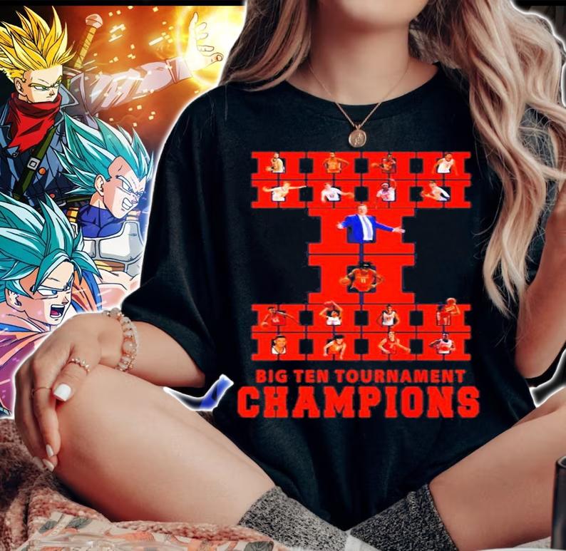 Illinois Fighting Big Ten Tournament Champions shirt woman shirt