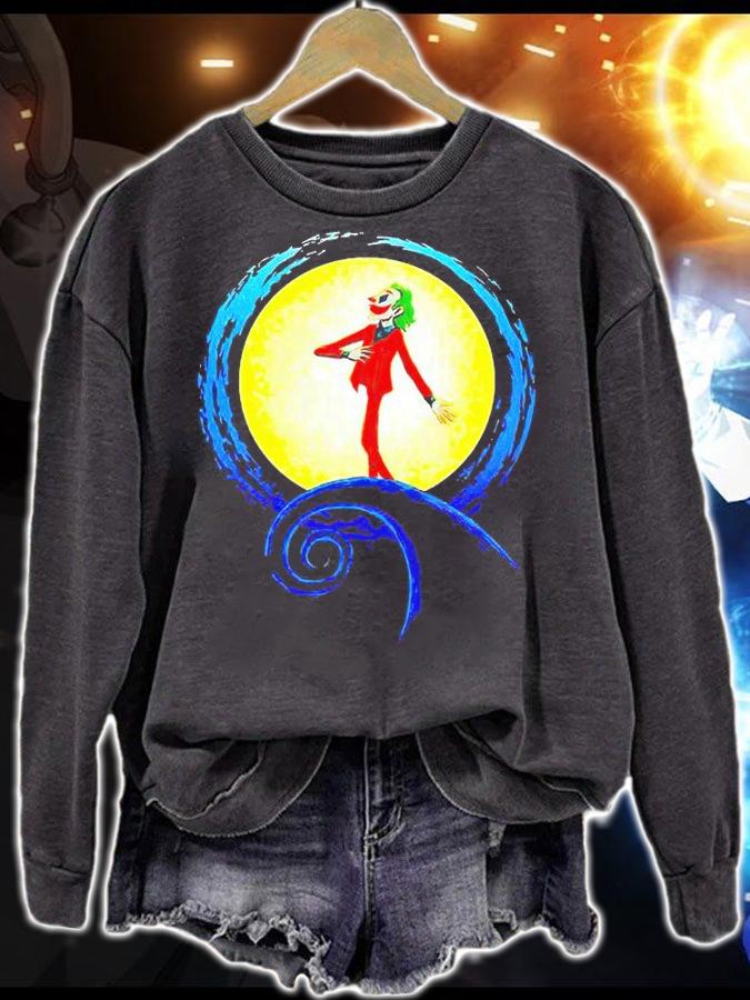 Joker dance nightmare Happy Halloween T-shirt sweatshirt