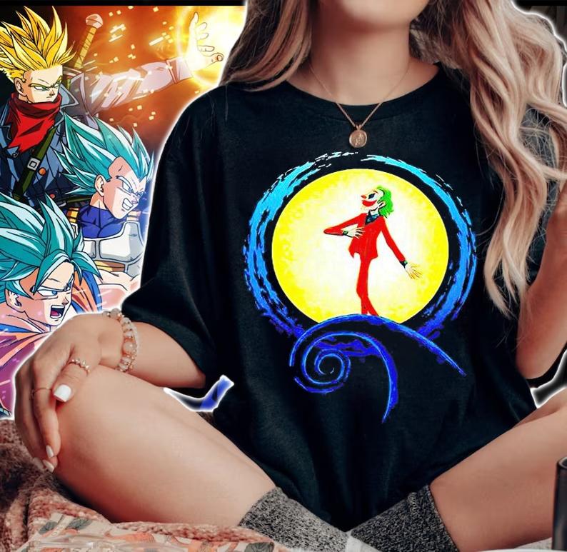Joker dance nightmare Happy Halloween T-shirt woman shirt