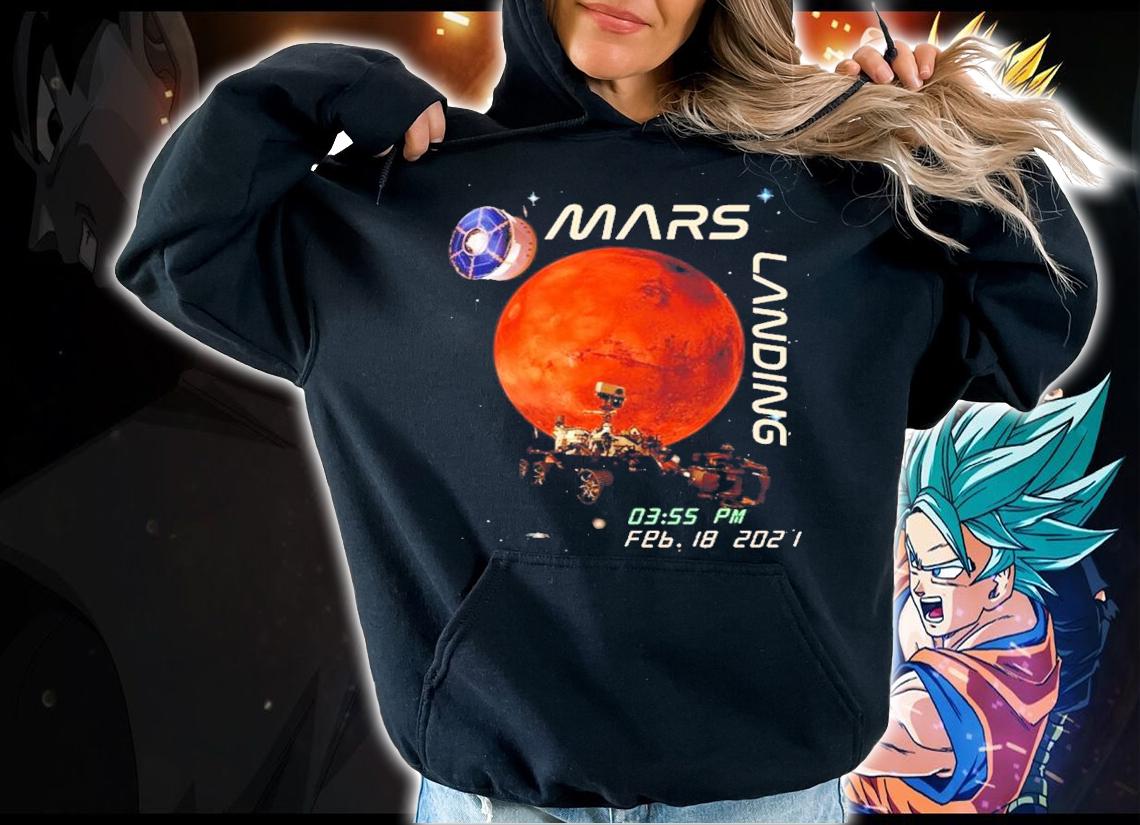 Mars Landing NASA shirt hoodie