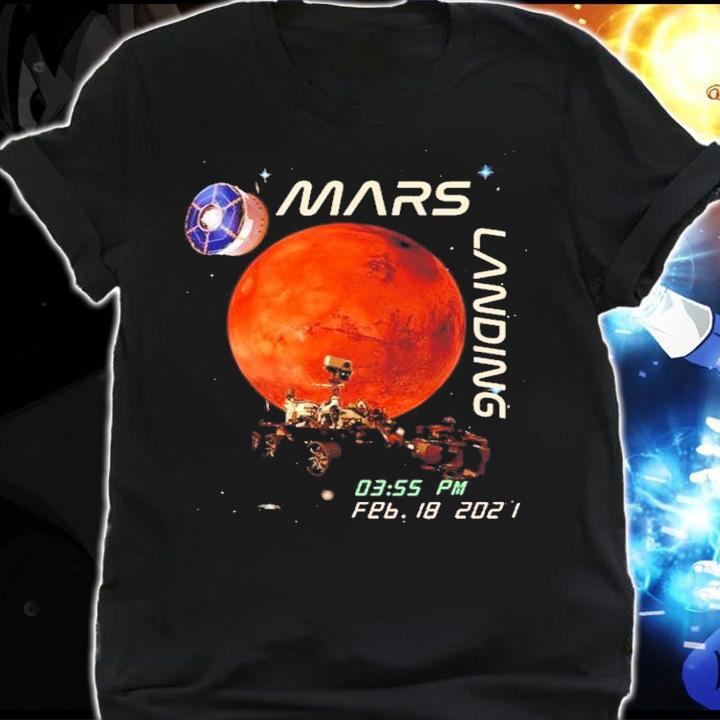 Mars Landing NASA shirt shirt