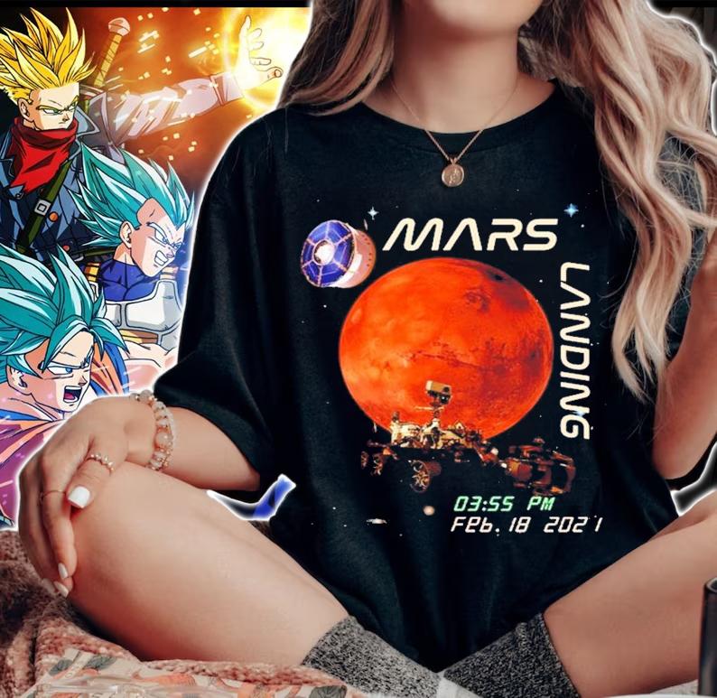 Mars Landing NASA shirt woman shirt