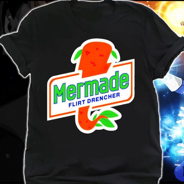 Mermade flirt drencher shirt shirt