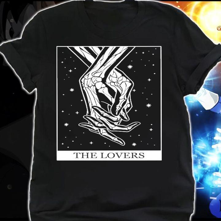Modern Tarot card The Lovers shirt shirt