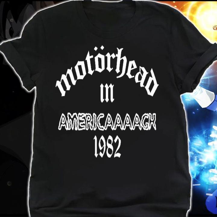 Motorhead In America 1982 T-Shirt shirt
