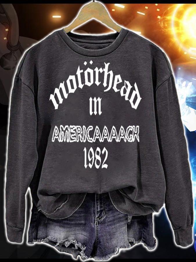 Motorhead In America 1982 T-Shirt sweatshirt