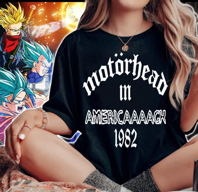 Motorhead In America 1982 T-Shirt woman shirt