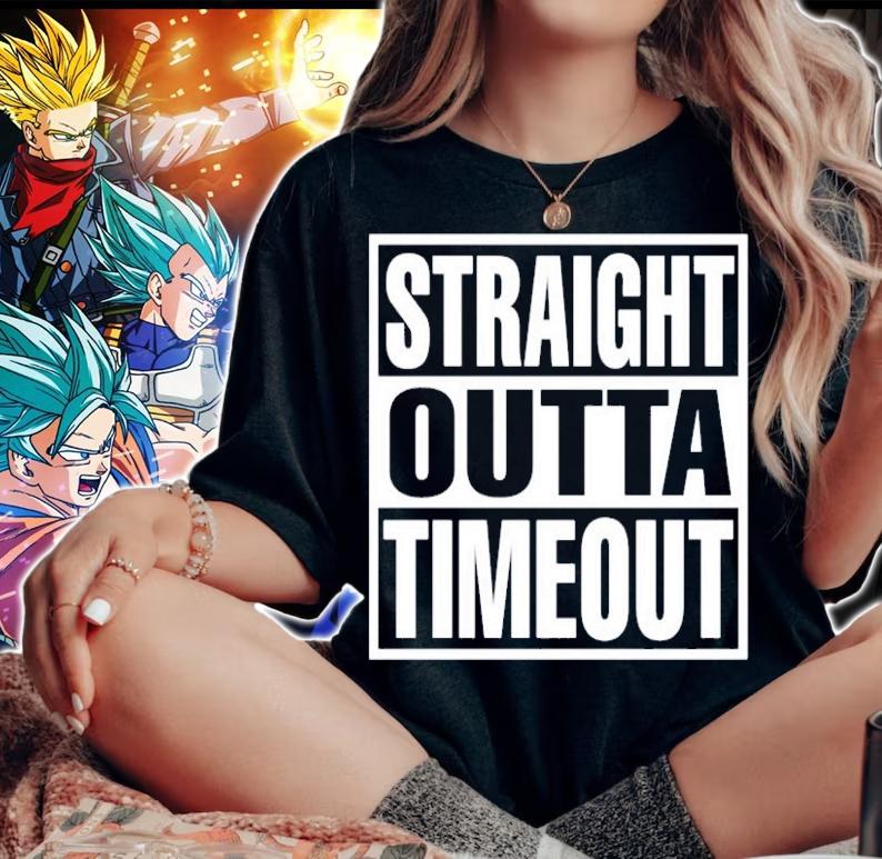 Official Straight outta timeout shirt, sweater woman shirt