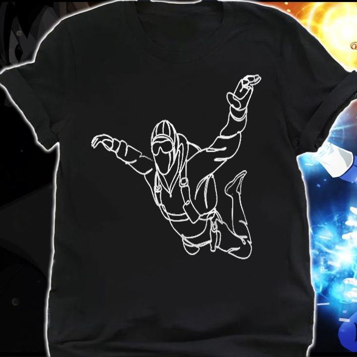 Skydiver Skydiving Parachutist Parachuting Air Sports Shirt shirt