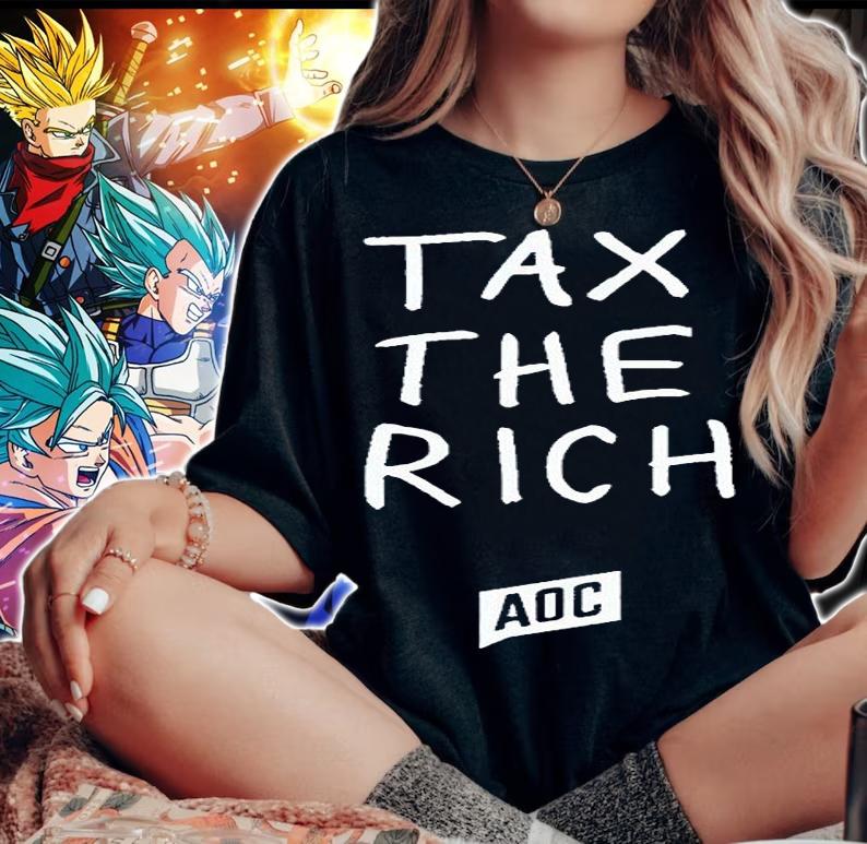 Alexandria Ocasio-Cortez tax the rich T-shirt woman shirt