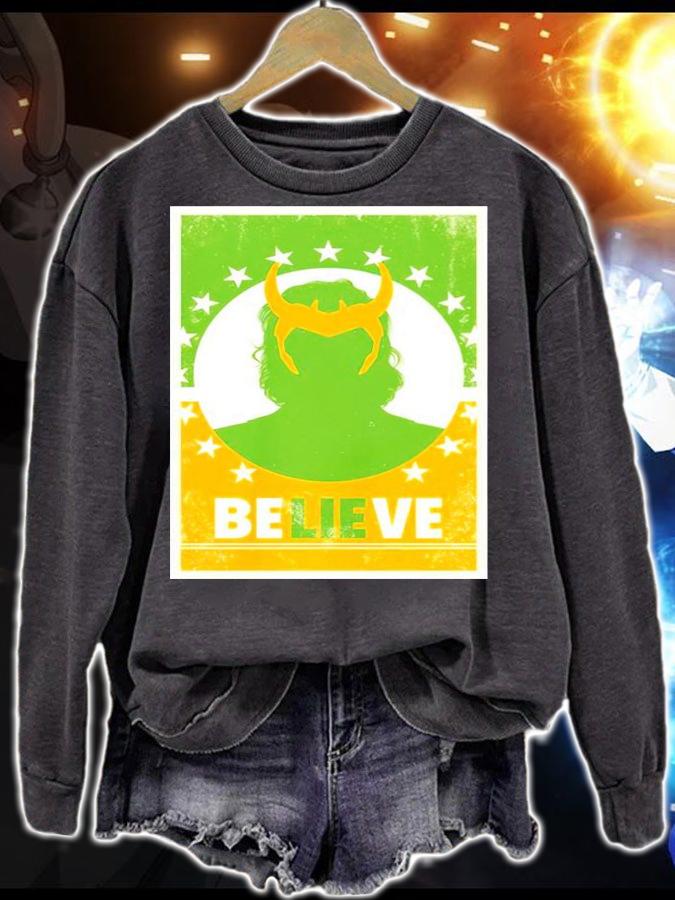 Alligator Loki Believe shirt sweatshirt