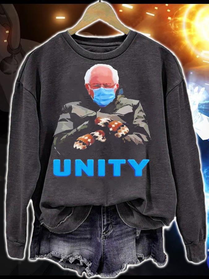 Bernie Mittens unity funny Bernie Sanders shirt sweatshirt