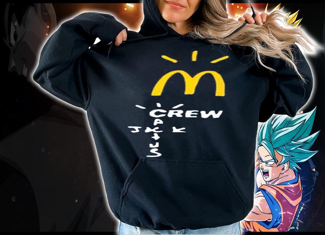 Cactus Jack McDonalds shirt hoodie