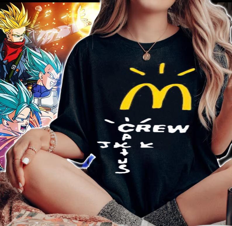 Cactus Jack McDonalds shirt woman shirt