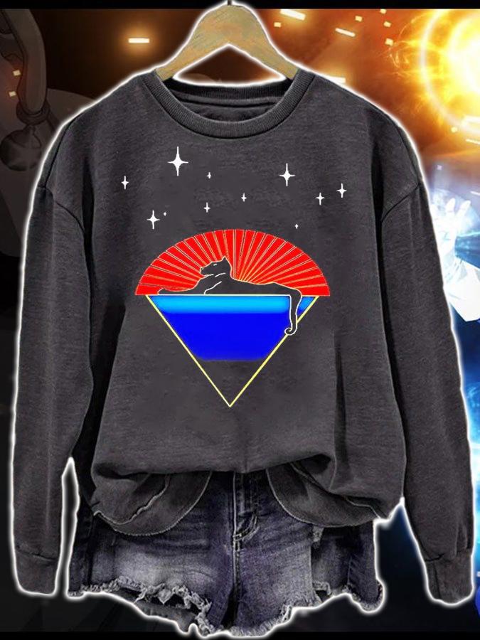 Cat Under the Stars shirt sweatshirt