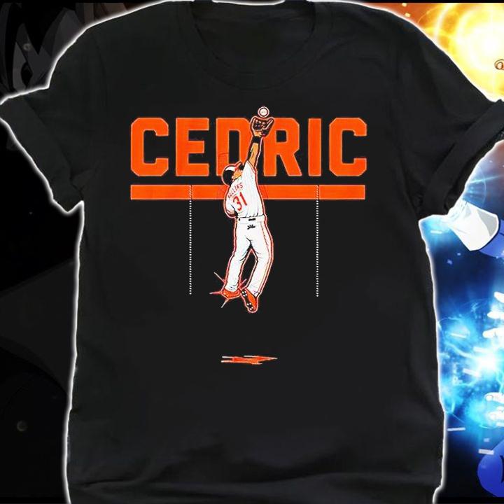 Cedric Mullins at the wall T-shirt shirt
