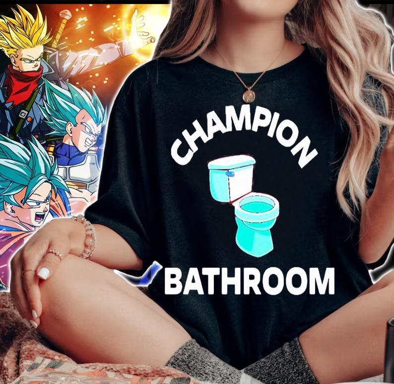 Champion Bathroom T-shirt woman shirt