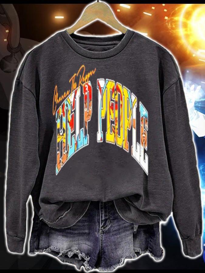 Chance The Rapper Help People shirt sweatshirt