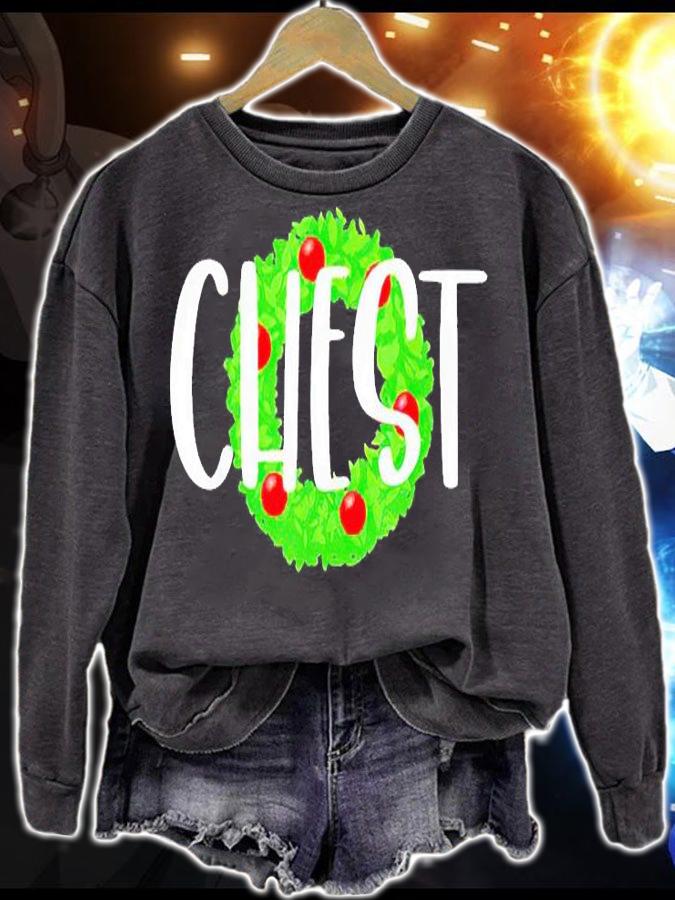 Chest Nuts Matching Chestnuts Christmas Couples T-shirt sweatshirt