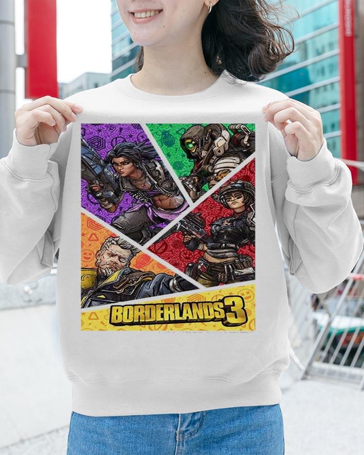 Borderlands 3 Vault Hunters Poster T-shirt sweatshirt