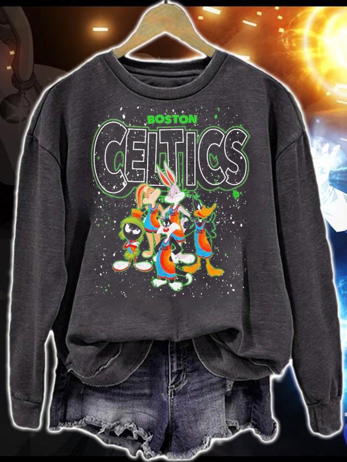 Boston Celtics Space Jam 2 Home Squad Advantage shirt sweatshirt