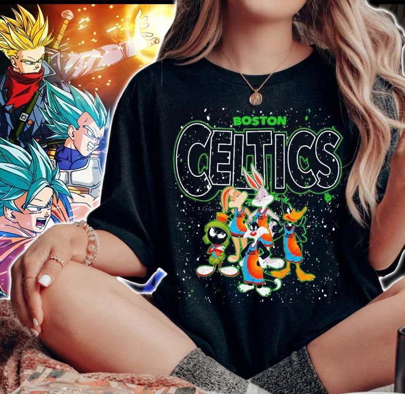 Boston Celtics Space Jam 2 Home Squad Advantage shirt woman shirt