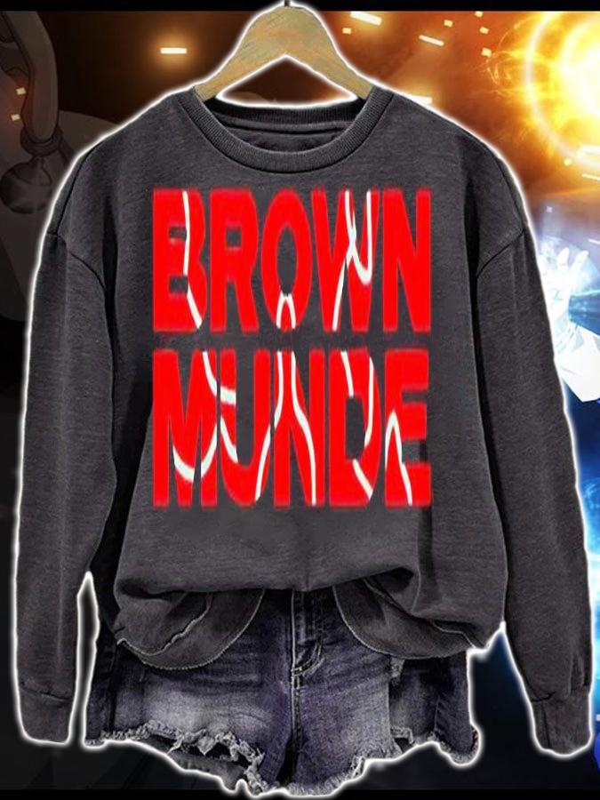 Brown Munde T-shirt sweatshirt