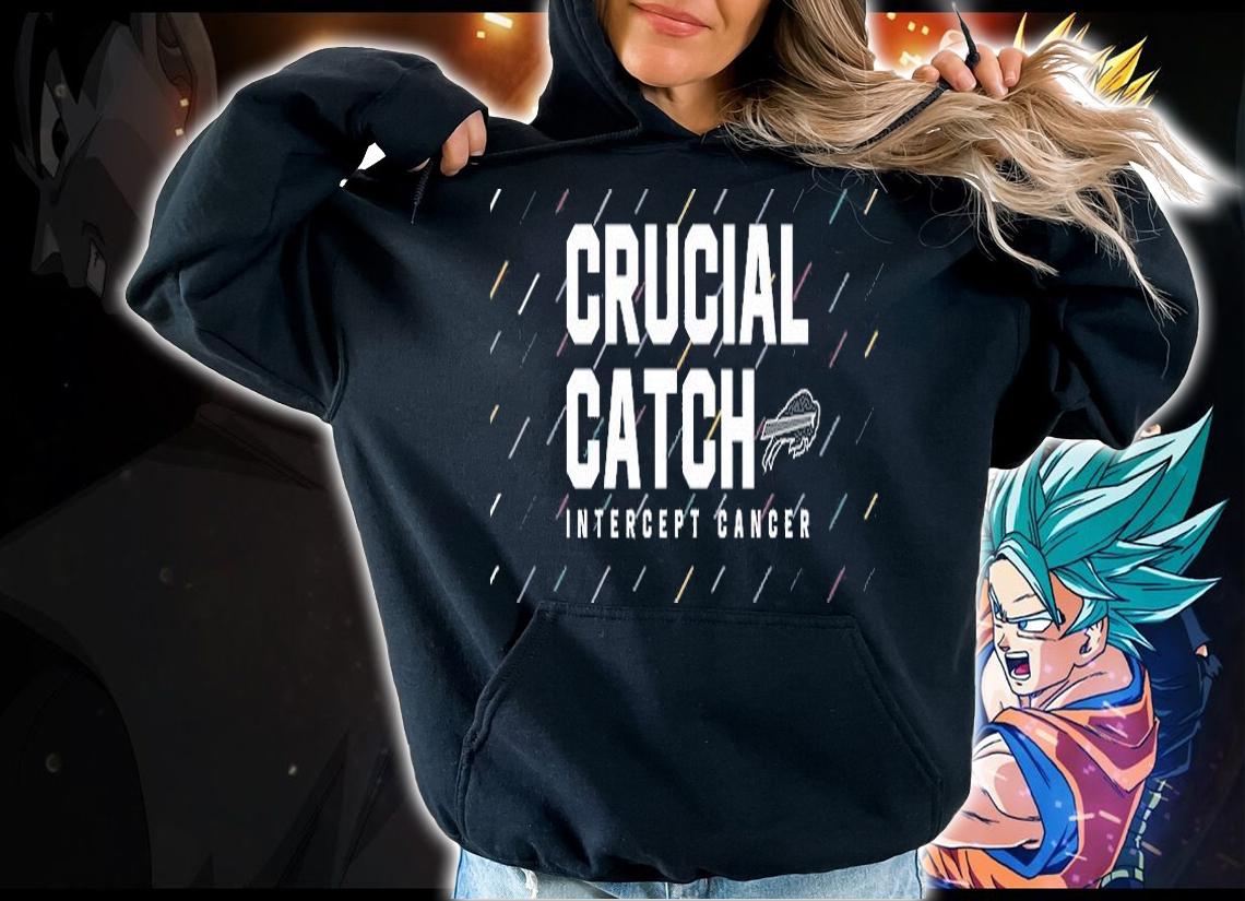 Buffalo Bills 2021 NFL Crucial Catch Intercept Cancer shirt hoodie