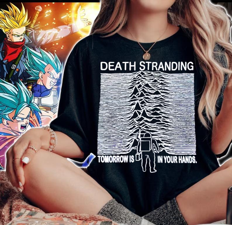 Death stranding tomorrow is in your hands shirt woman shirt